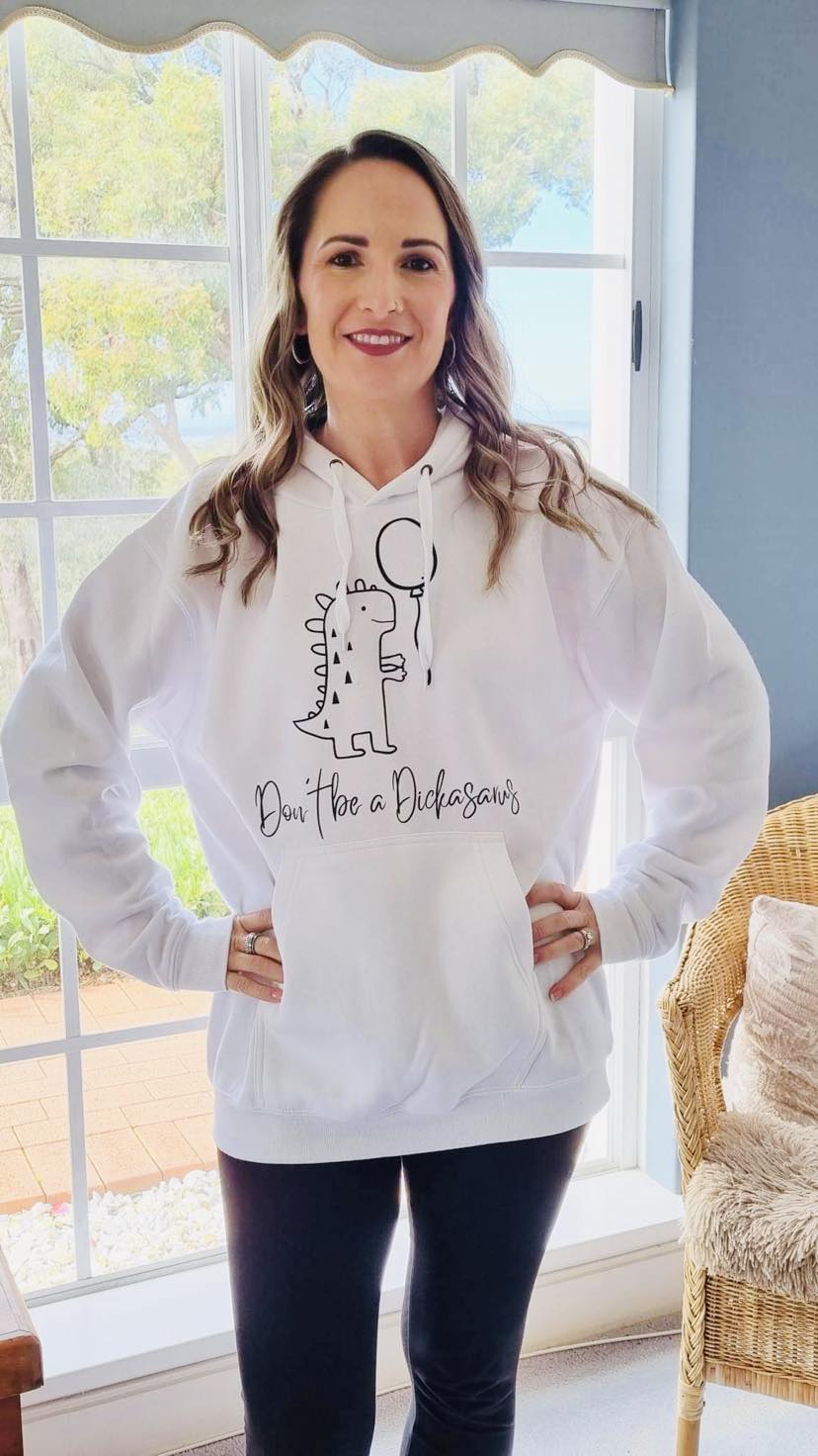 Don't be a Dickasaurus Hoodie